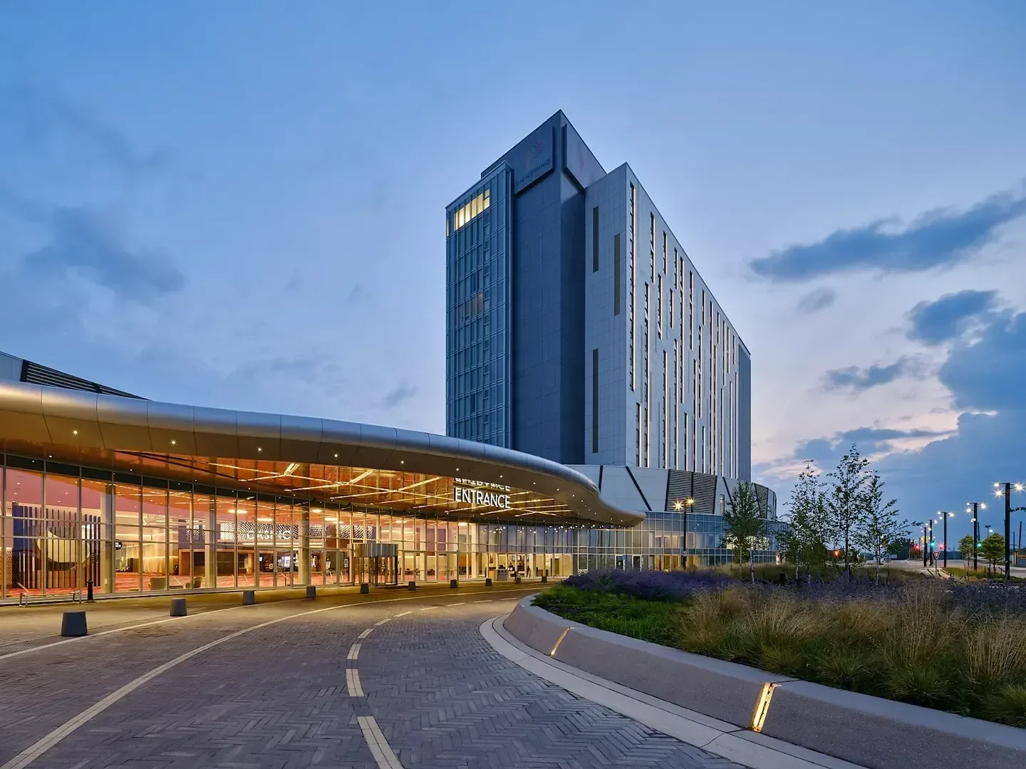 Pickering Casino Resort facade, Pickering